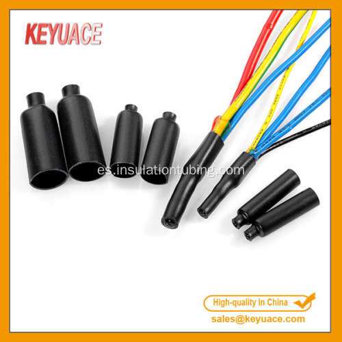 Mini cable de PVC termoencogible tapa de extremo